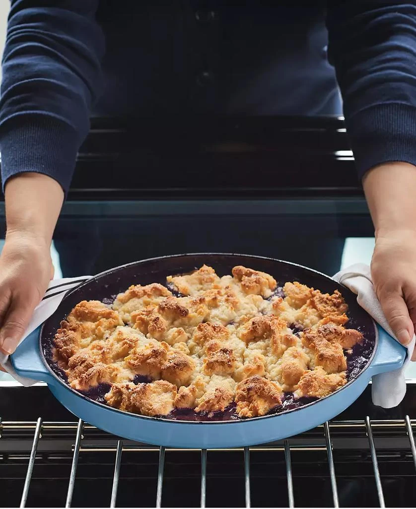 KitchenAid Enameled Cast Iron 2.5 Quart Au Gratin Roasting Pan 4