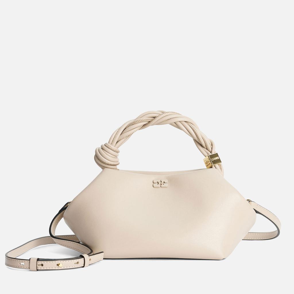 【関税＆送料込み】Ganni 'Bou Xxl' Grey Leather Blend Bag Ganni 'Bou Xxl' Grey Leather Blend Bag - Shoulder Bags