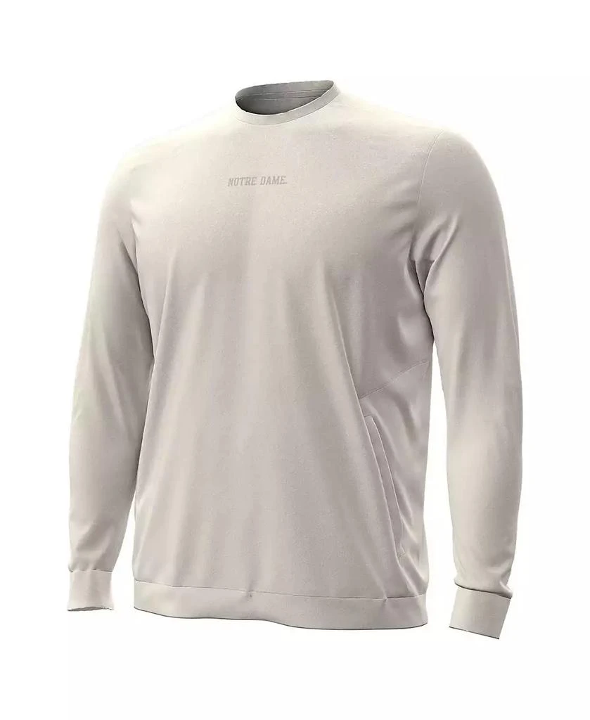 Under Armour Men
s Cream Notre Dame Fighting Irish Sideline Meridian Cold Weather Sweatshirt 3