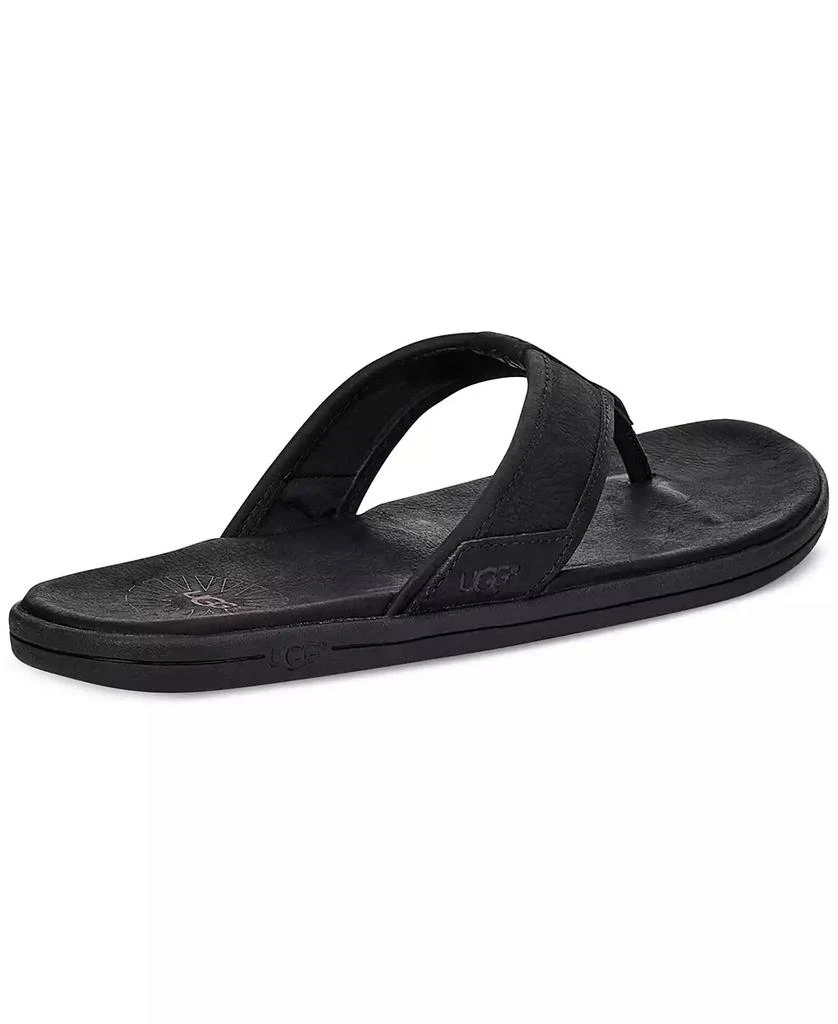 UGG® Men's Seaside Leather Lightweight Flip-Flop Sandal 2