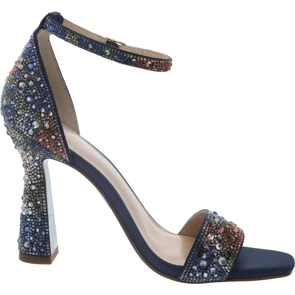 Betsey Johnson Dani Womens Satin Embellished Heels 2