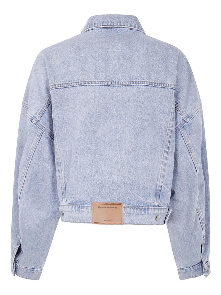 Alexander Wang Alexander Wang Clip Trucker Jacket Clothing