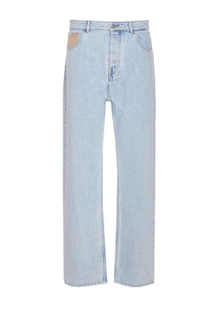 Drôle de Monsieur Drôle de Monsieur Patch Detailed Straight Leg Jeans