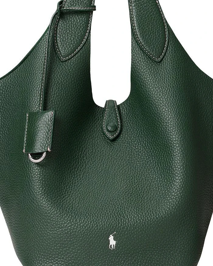 Ralph Lauren Polo Play Medium Leather Tote 6