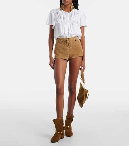 Isabel Marant Stania studded suede ankle boots 2