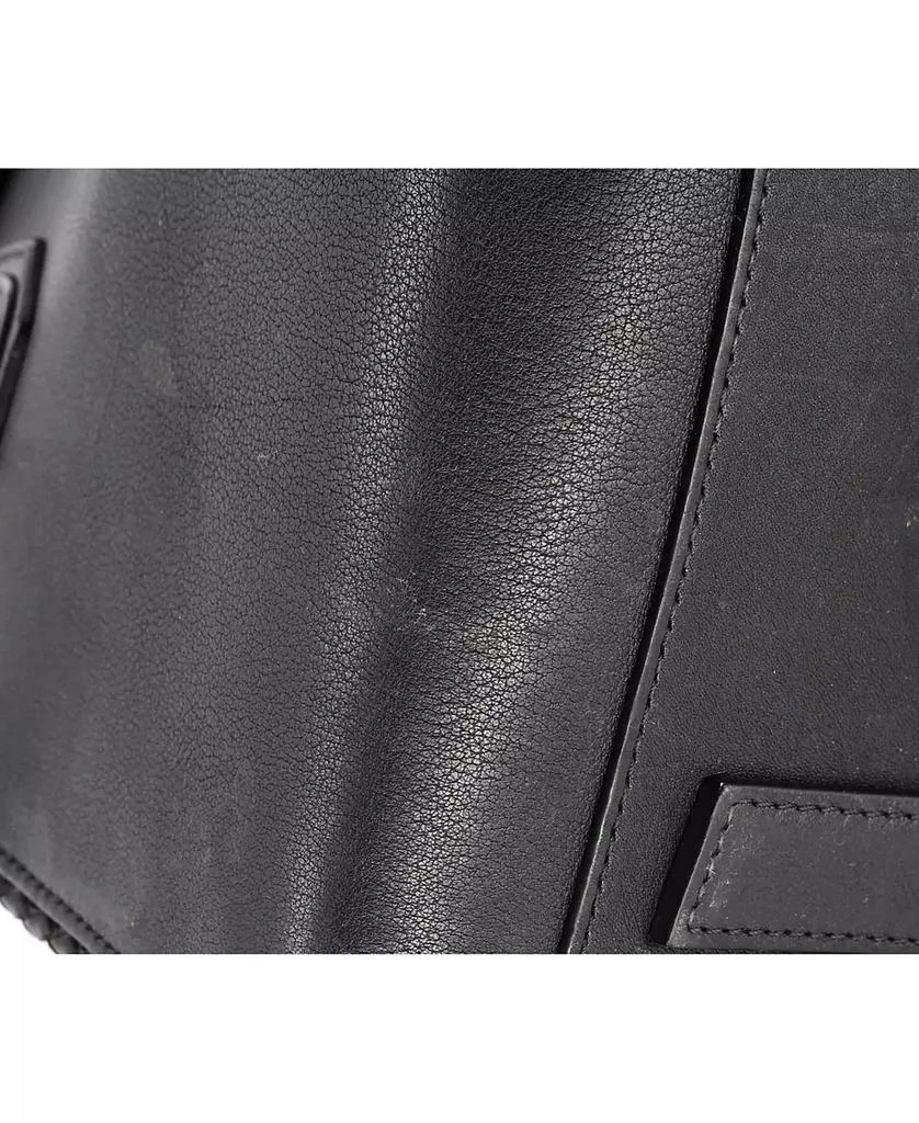 Pre-Owned Givenchy Small Antigona Bag Leather with Woven Detail 7