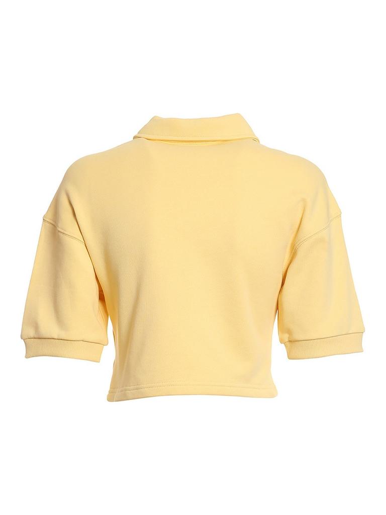 Chiara Ferragni Chiara Ferragni Short-Sleeved Cropped Polo Shirt