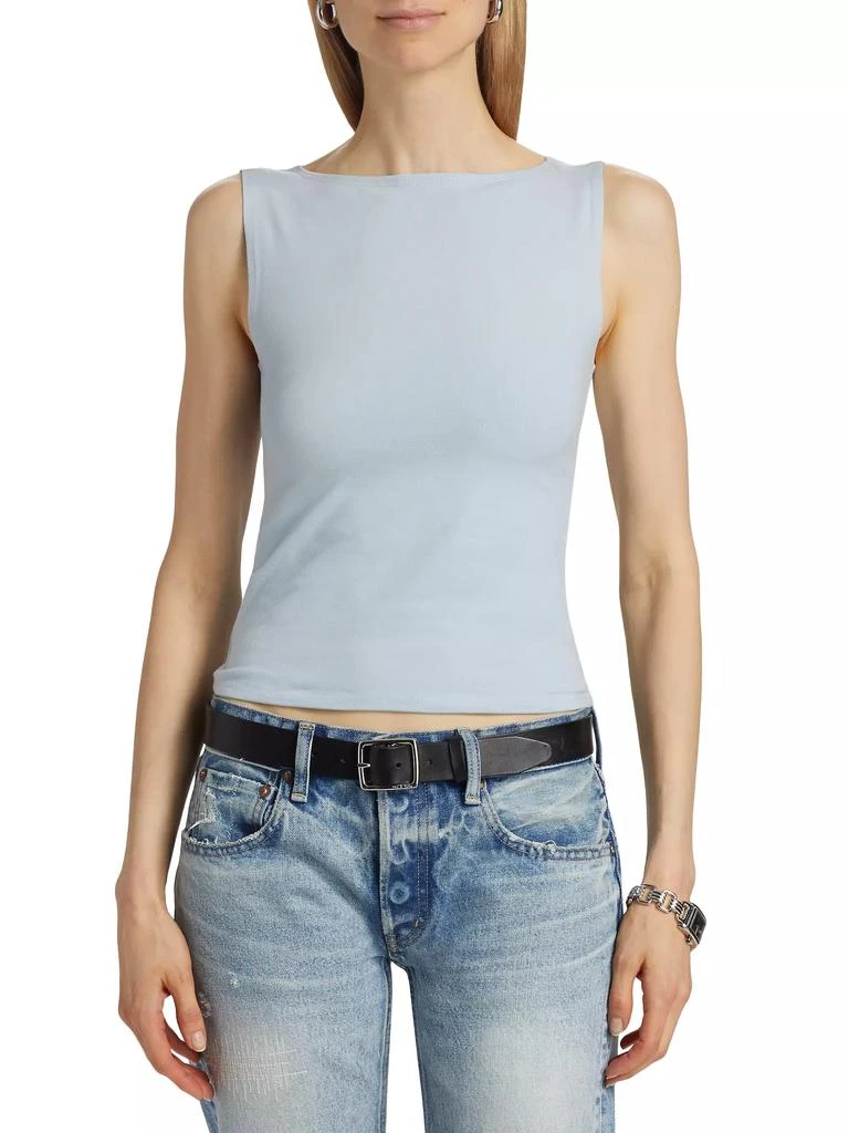 Reformation Dusk Boatneck Knit Top 3