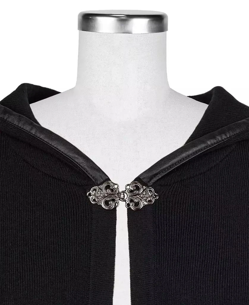 Patricia Nash Women's Hooded Cape with Clasp 11
