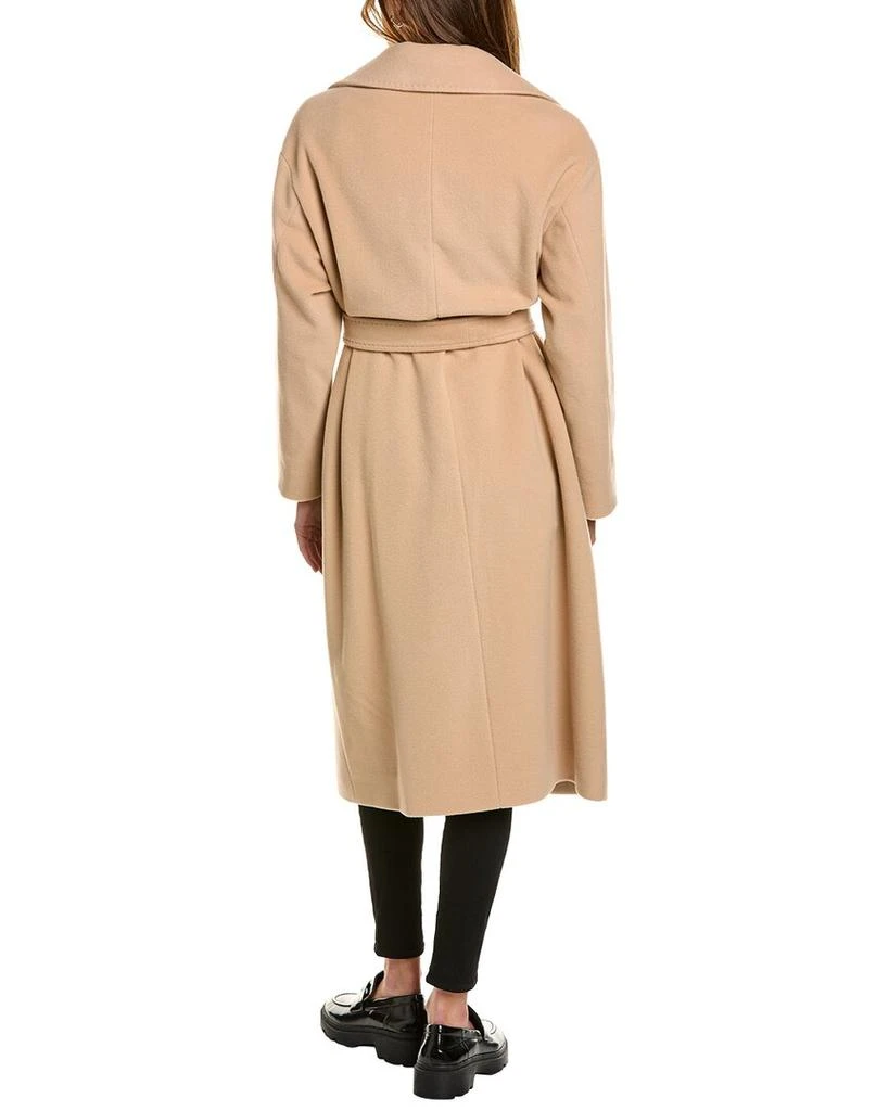 Cinzia Rocca Icons Long Wool & Cashmere-Blend Trench Coat 2