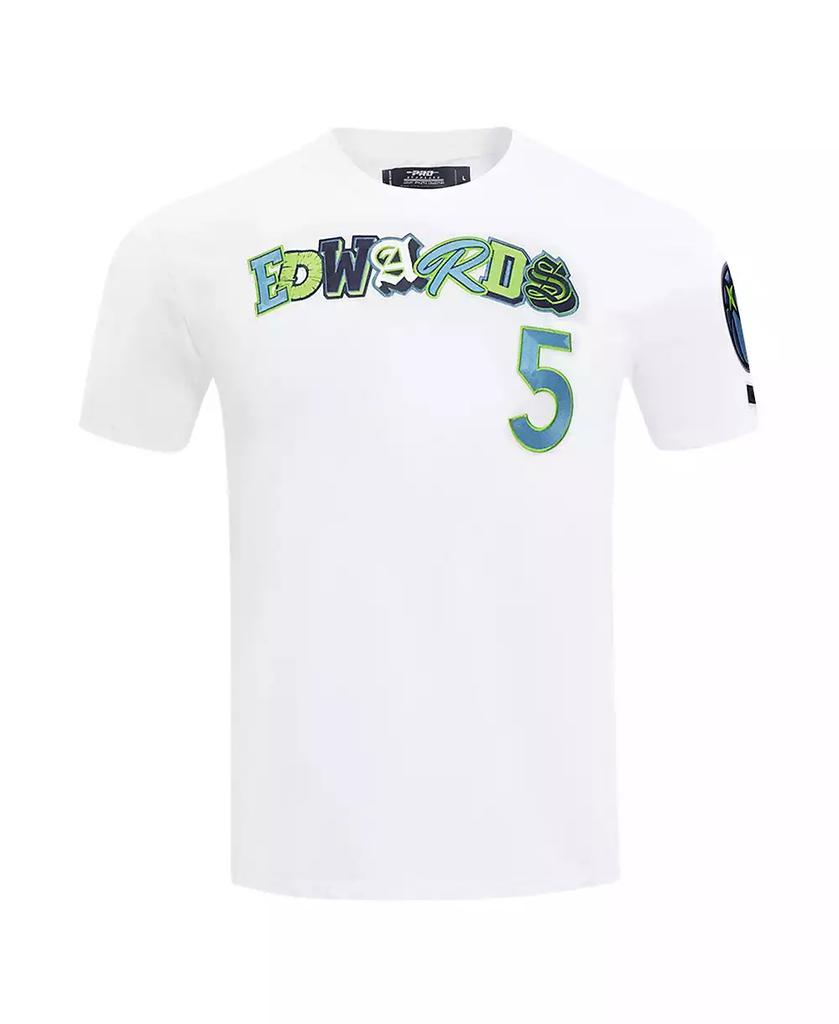 Pro Standard Men's Anthony Edwards White Minnesota Timberwolves City Ransom T-Shirt