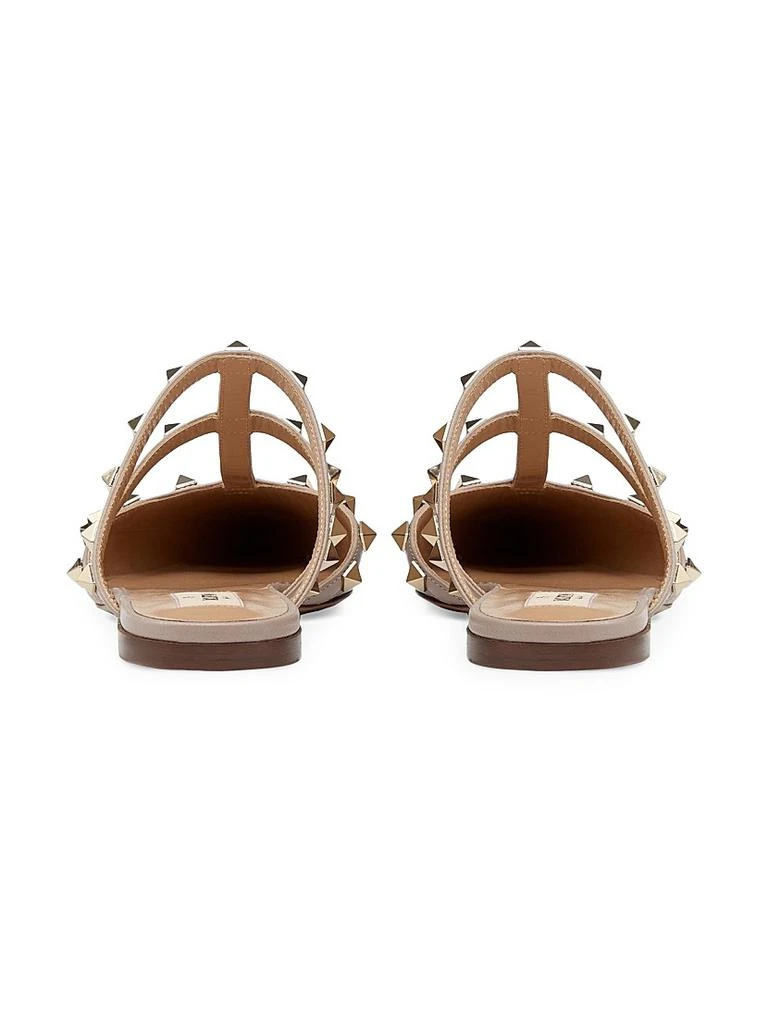 Valentino Rockstud Patent-Leather Mules 3