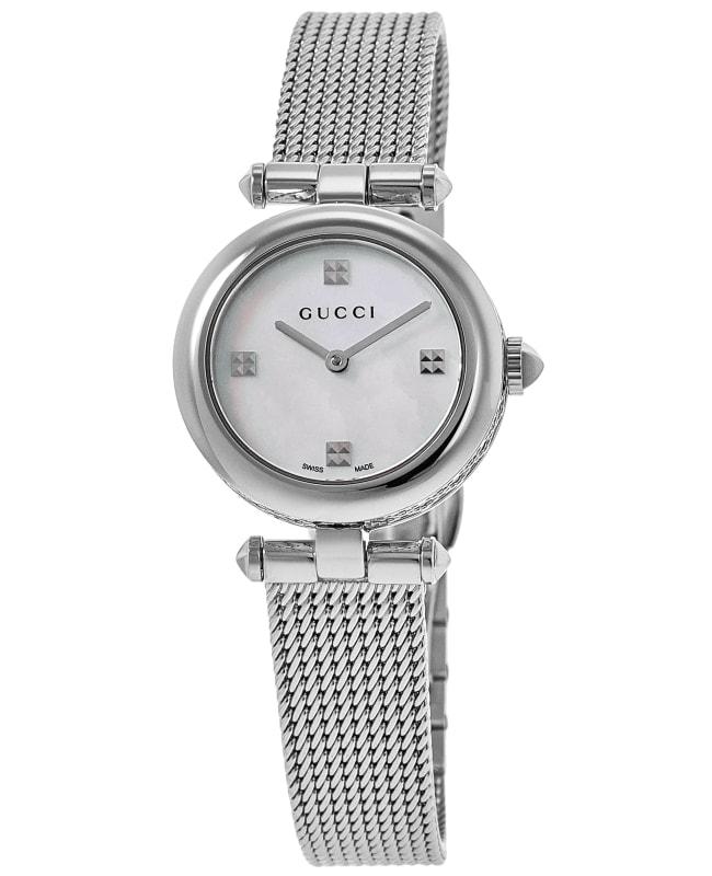 Gucci Gucci Diamantissima Mother of Pearl Dial Stainless Steel Women's Watch YA141504