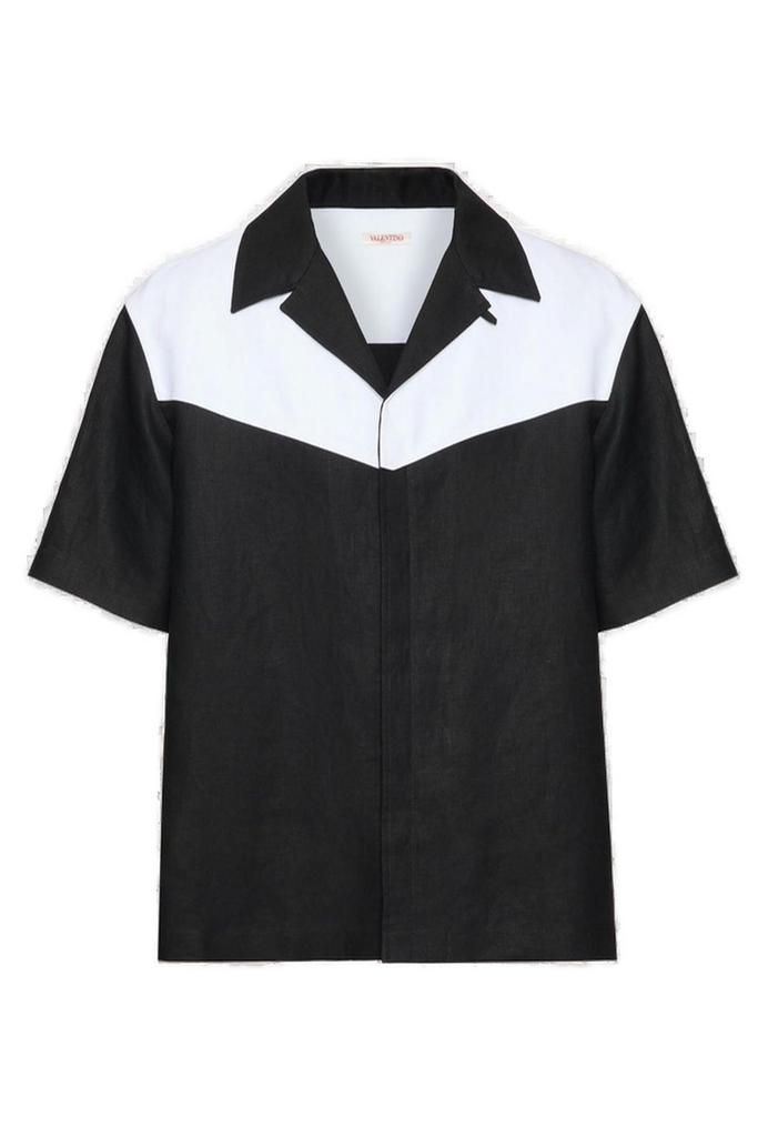 Shop Valentino Short-Sleeved Bowling Shirt on Sale at BeyondStyle