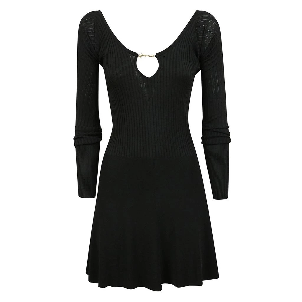 Jacquemus Jacquemus Long-Sleeve Ribbed Dress 1