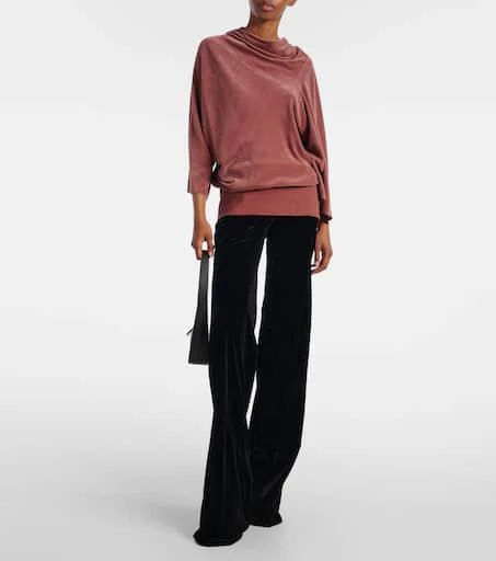 Rick Owens Draped charmeuse top 2