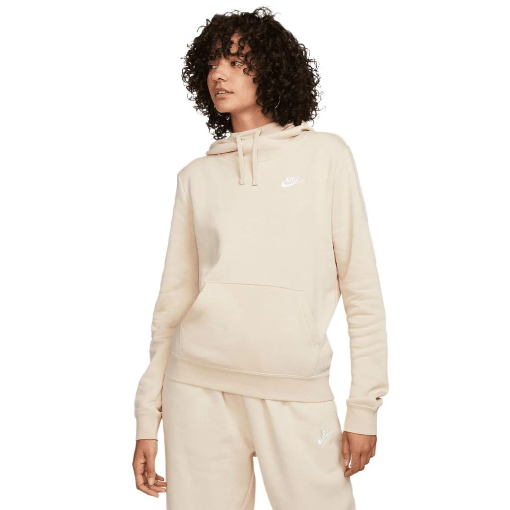 NIKE Nike Sportswear Club Fleece Funnel-Neck Hoodie - Women's 1