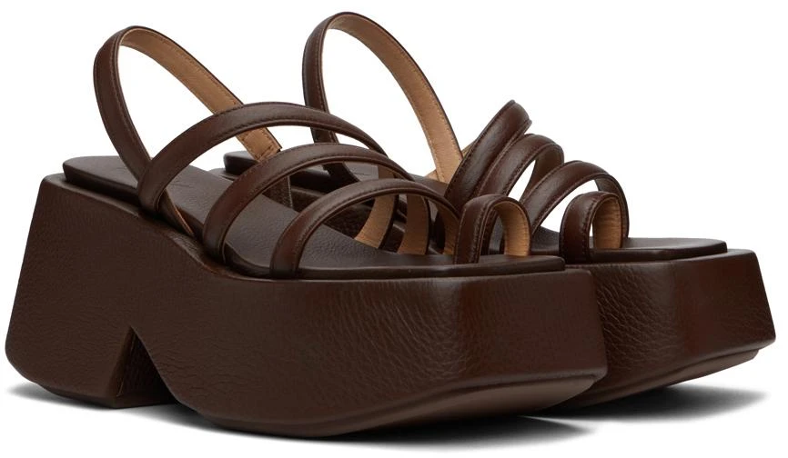 Marsèll Brown Zeppo Sandals 4