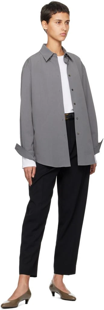 The Row Black Corby Trousers 4