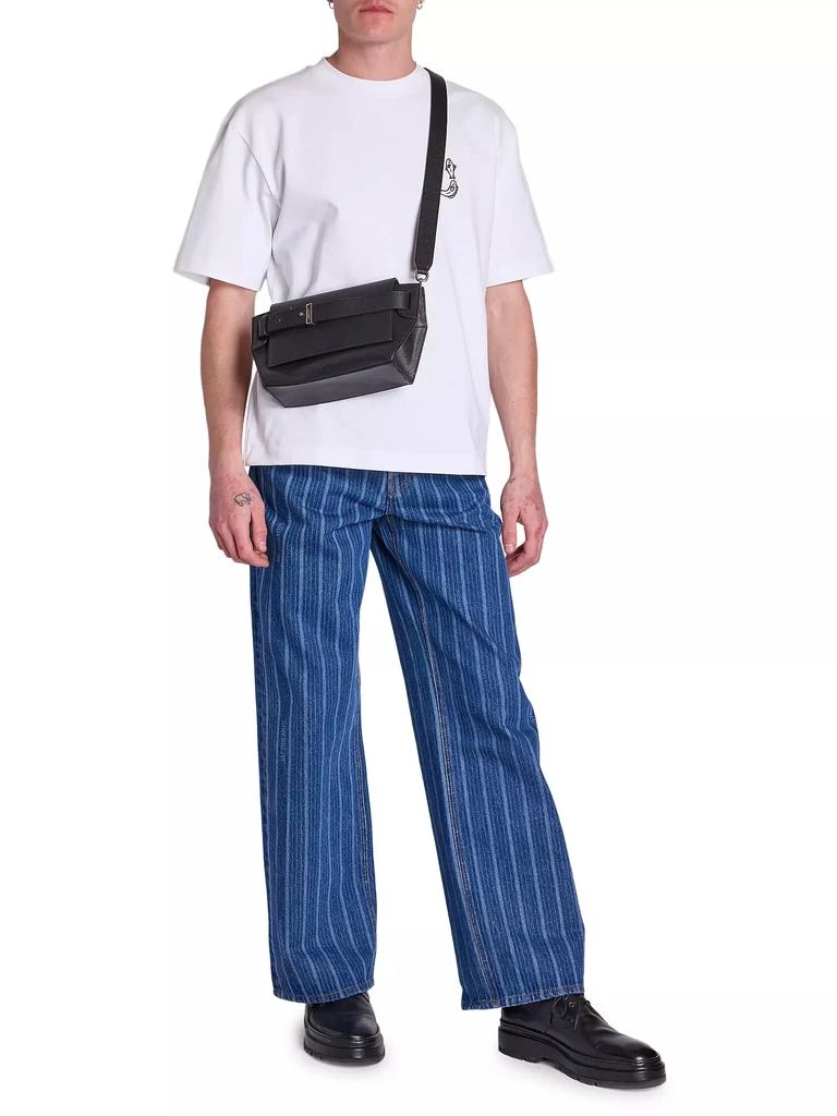 Jacquemus Le Messenger Capri Leather Bag 2