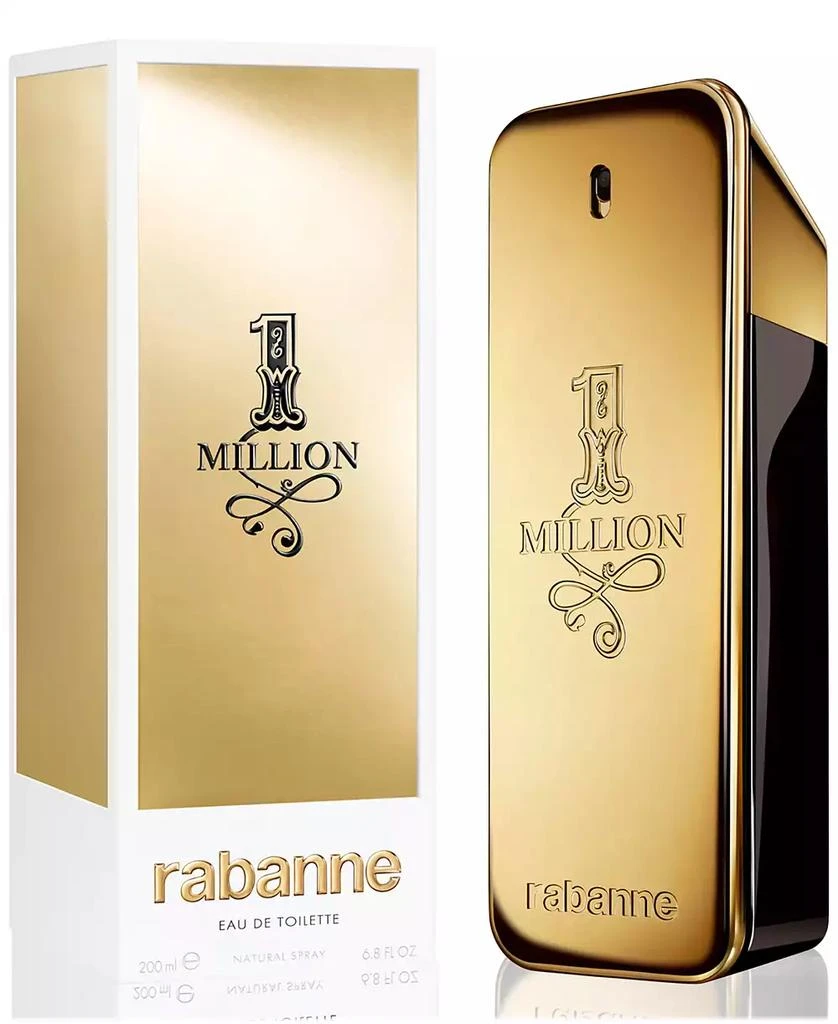 Rabanne Men's 1 Million Eau de Toilette Spray, 3.4 oz. 6