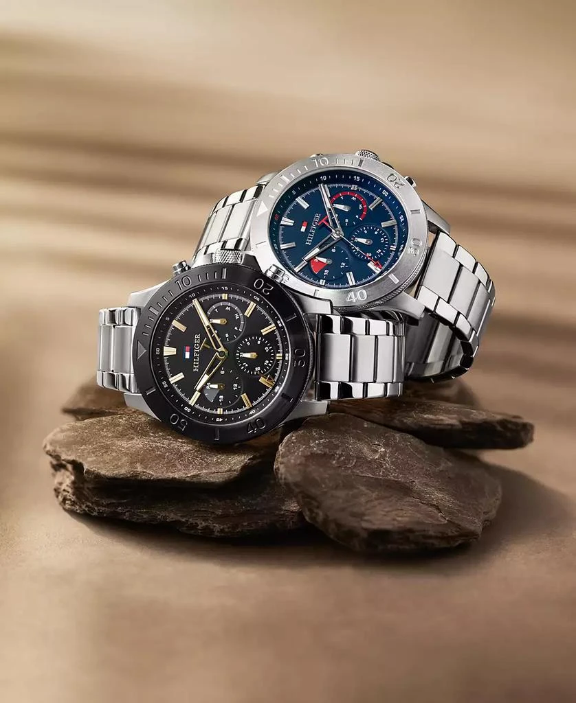 Tommy Hilfiger Men's Quartz Silver Stainless Steel Watch 46mm 4