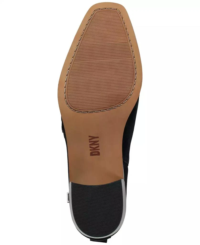 DKNY Women's Brenlyn Leather Ankle Booties 5