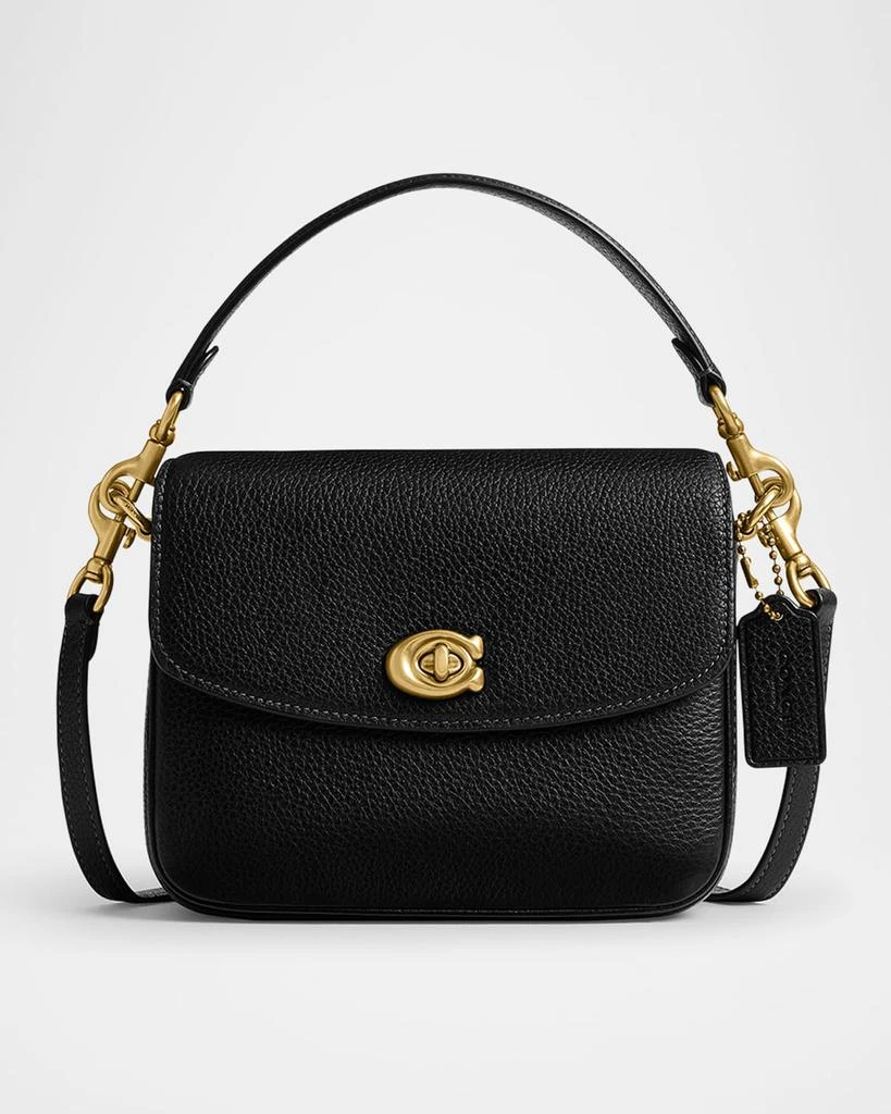 Coach Cassie 19 Polished Pebbled Leather Crossbody Bag 1