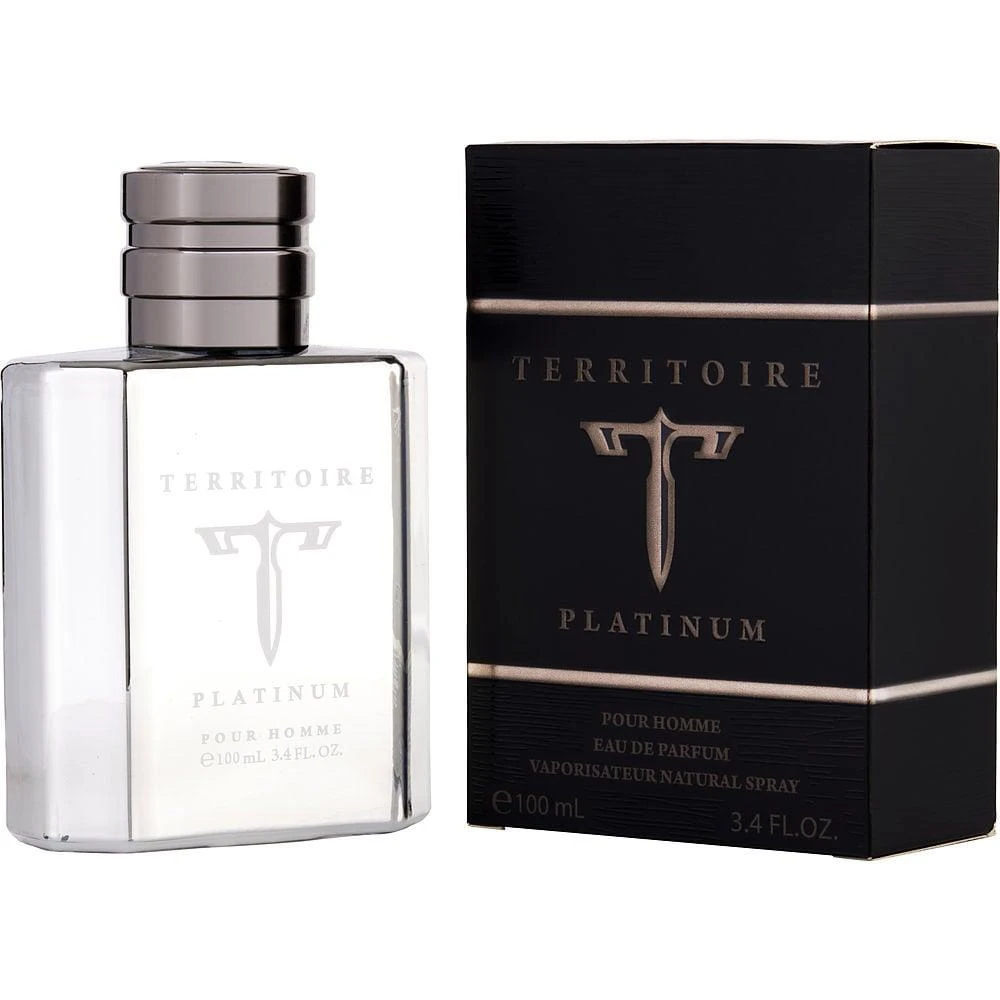 YZY Perfume Territoire Platinum By Yzy Perfume Eau De Parfum Spray 3.4 Oz Men 1