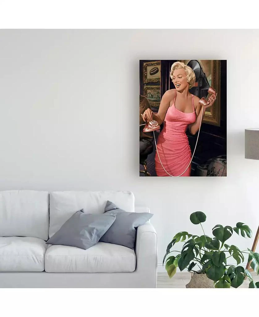 Trademark Global Chris Consani Marilyns Call II Canvas Art - 15" x 20" 3