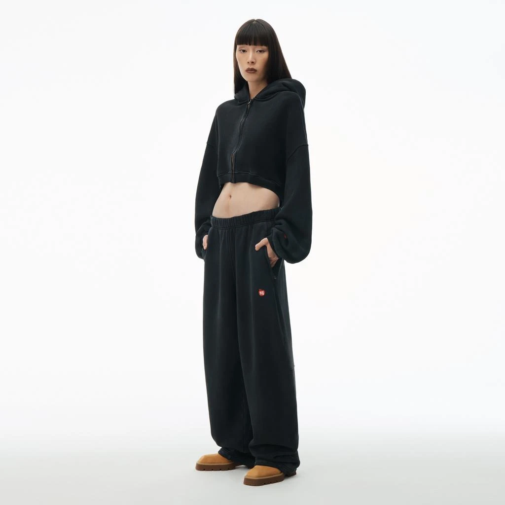 Alexander Wang High Waisted Sweatpant in Classic Terry 4
