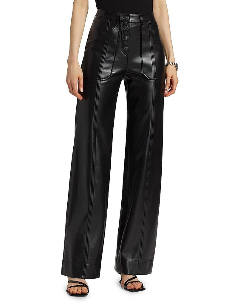 Cinq à Sept Benji Faux Leather Pants 3