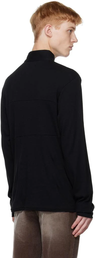TheOpen Product SSENSE Exclusive Black Keyhole Sweater 3