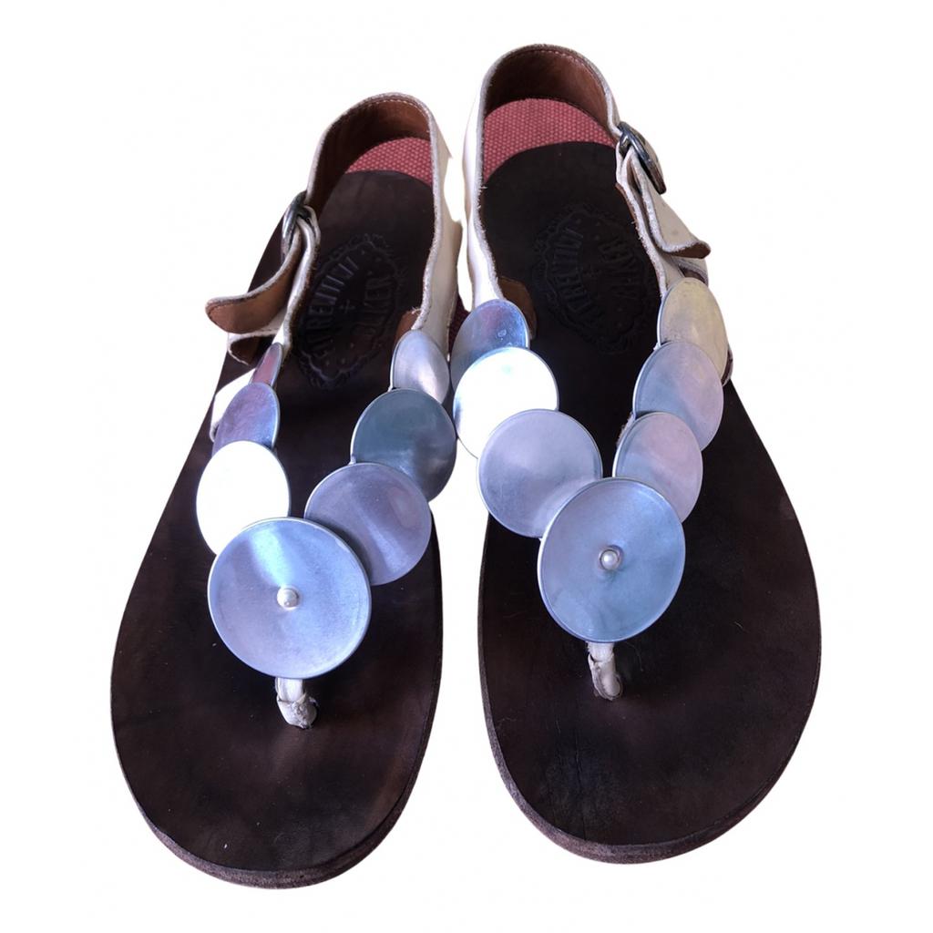 fiorentini baker Fiorentini+Baker Leather flip flops