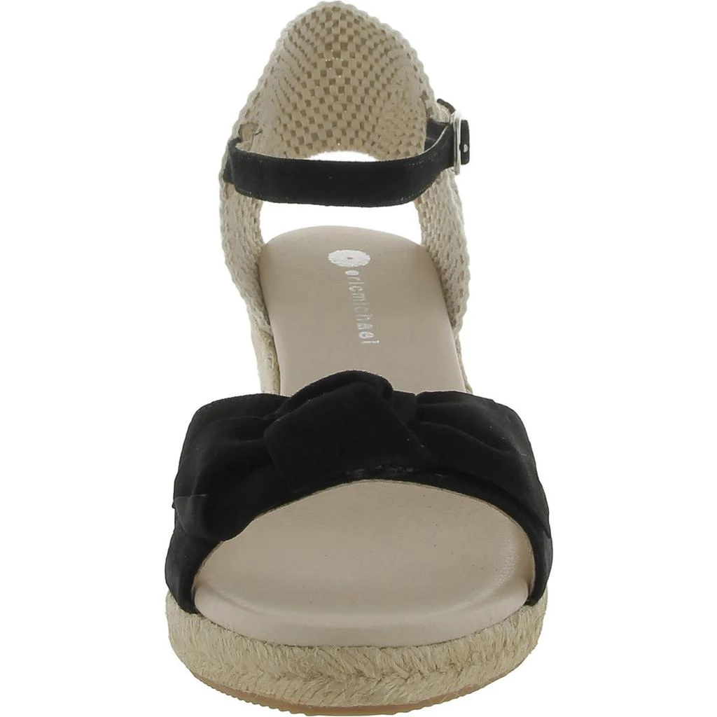 Eric Michael Gwenith Womens Leather Wedge Espadrille Heels 2