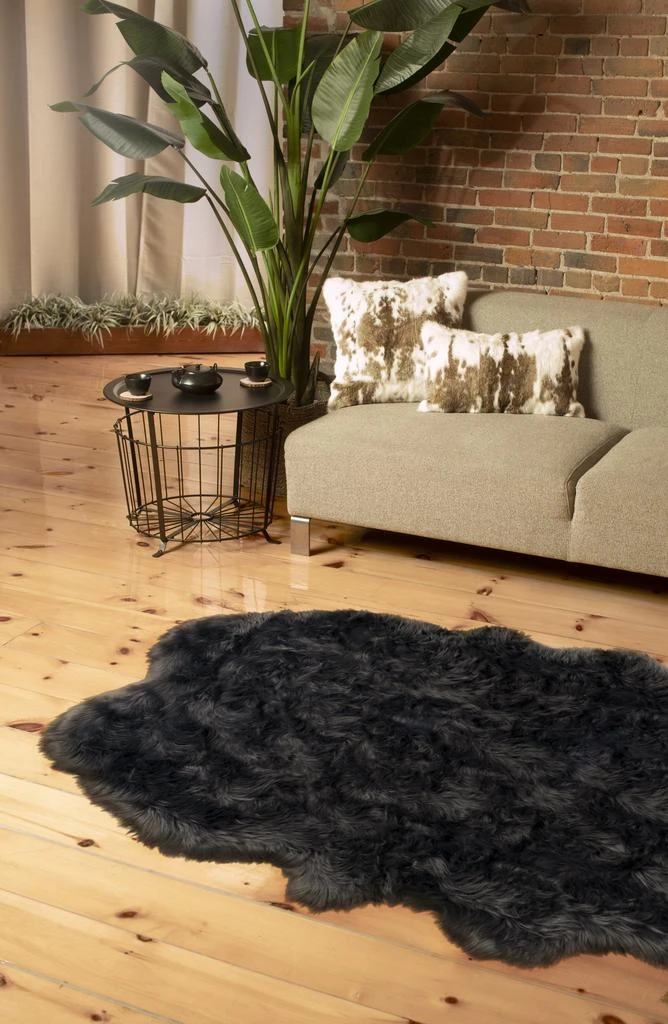 LUXE Gordon Faux Shearling Rug 3