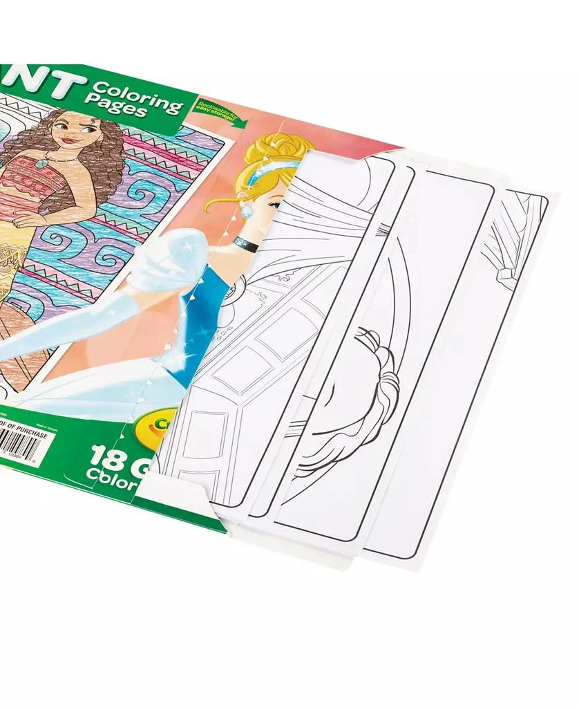Crayola Giant Coloring Princess Pages, Pack of 4 6
