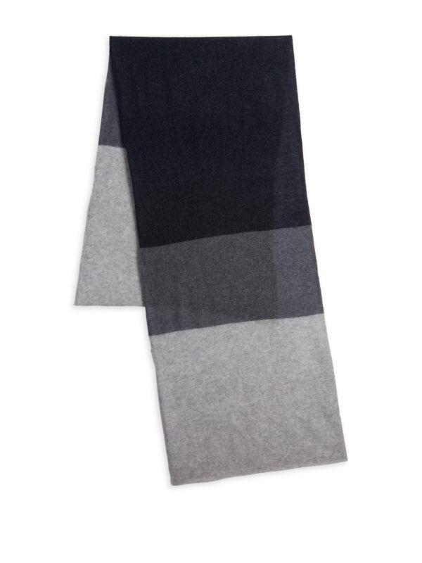 Portolano Colorblock Cashmere Scarf