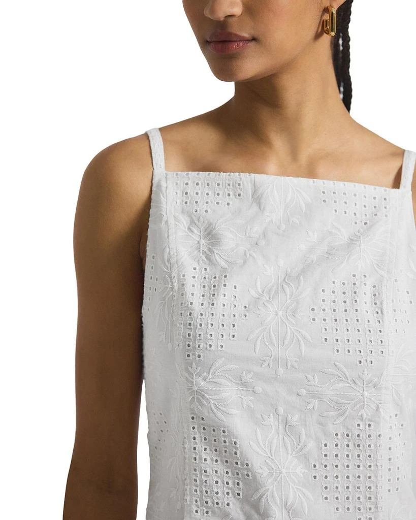 Derek Lam Saige Garden Tile Eyelet Mini Dress 3