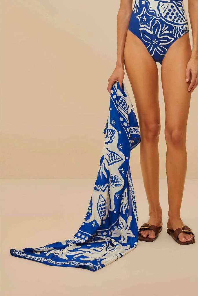 Farm Rio Farm Rio - Ocean Scarf Sarong