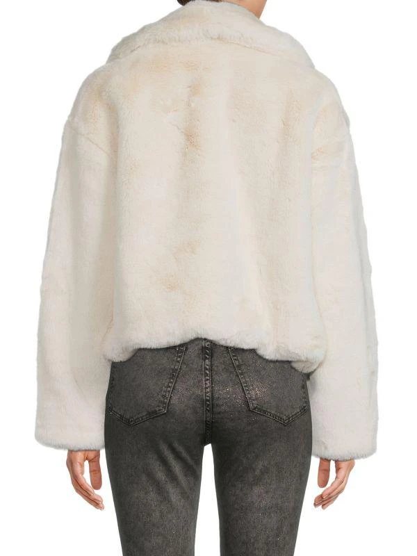 NOIZE Loretta Faux Fur Peacoat 2
