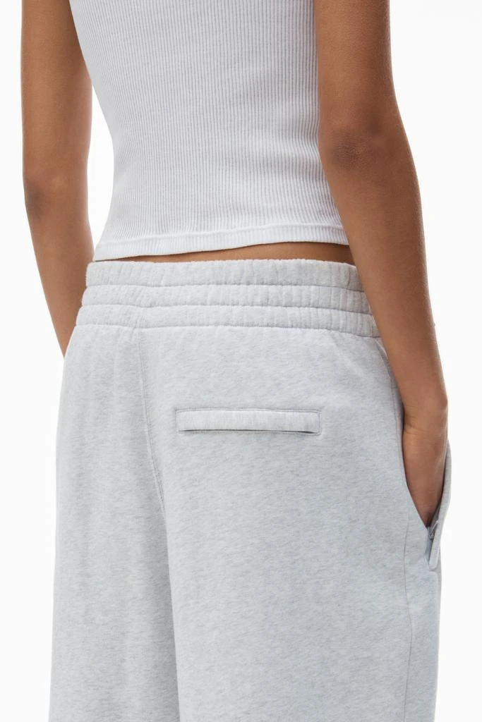 Alexander Wang PUFF LOGO SWEATPANT IN STRUCTURED TERRY 6