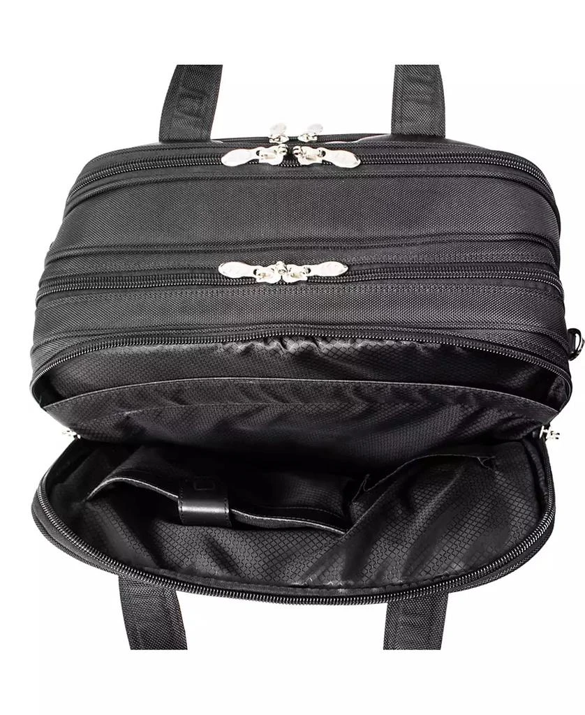 McKlein Chicago, 15" Patented Detachable -Wheeled Laptop Briefcase 5