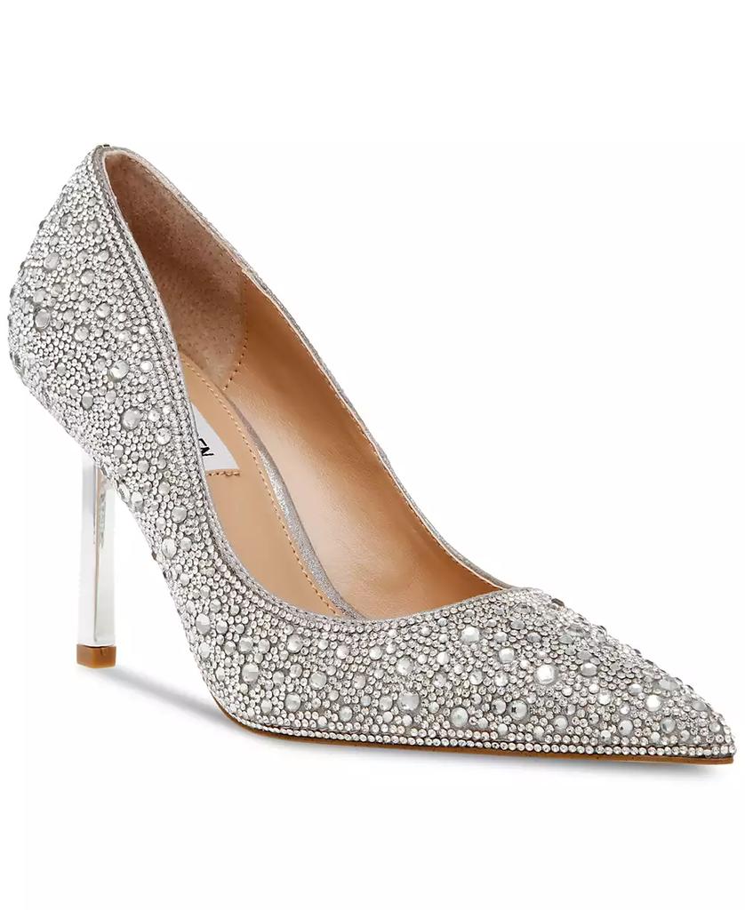 Steve Madden Women's Classie Pointed-Toe Rhinestone Stiletto Pumps