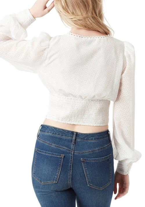 Jessica Simpson Laira Solid Woven Blouse 2