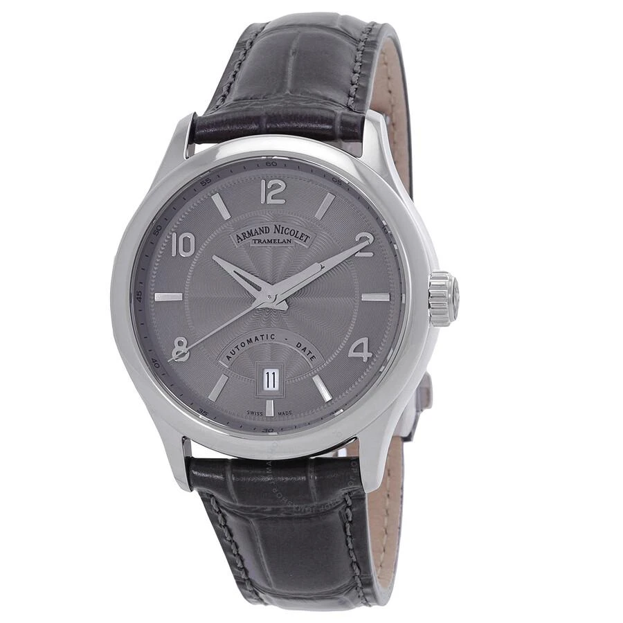 Armand Nicolet M02-4 Automatic Grey Dial Men's Watch A840AAA-GR-P840GR2 1