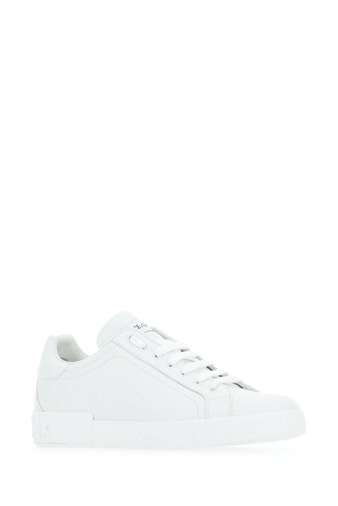 Dolce & Gabbana White leather Portofino sneakers