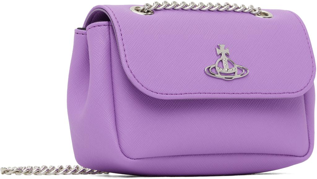 Vivienne Westwood Purple Small Purse Chain Bag