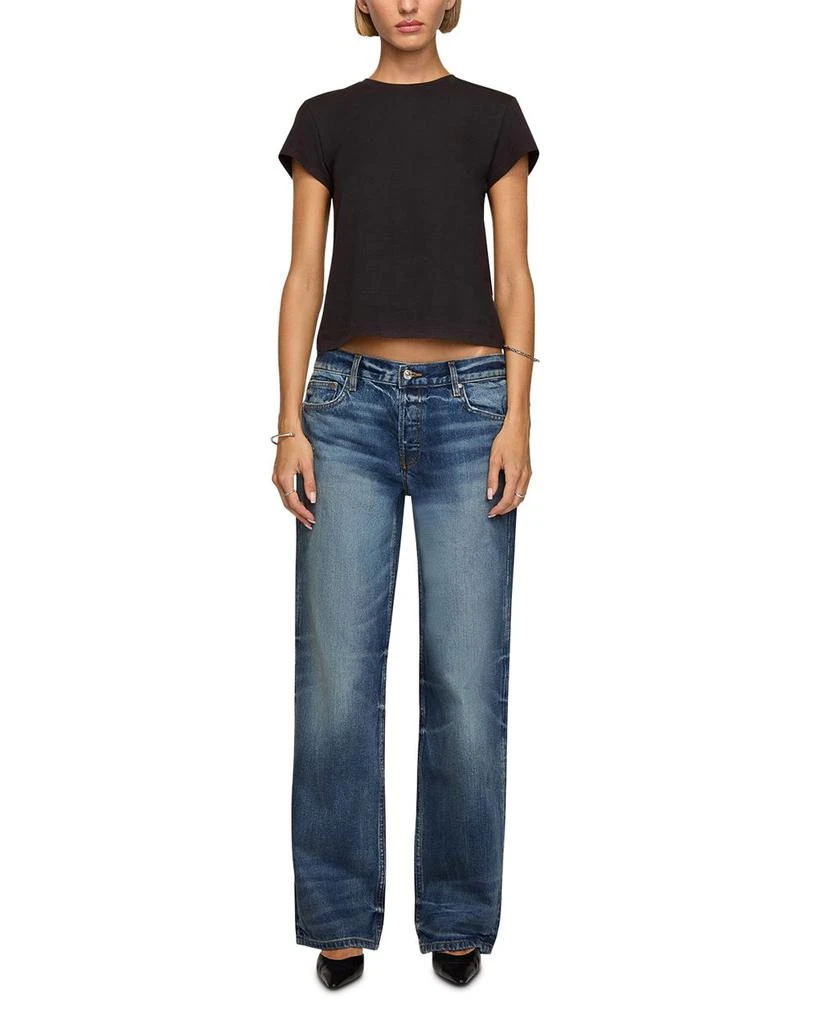 EB Denim Low Rise Straight Leg Jeans 4