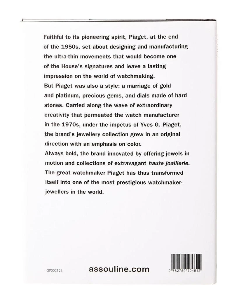 Assouline Piaget 2